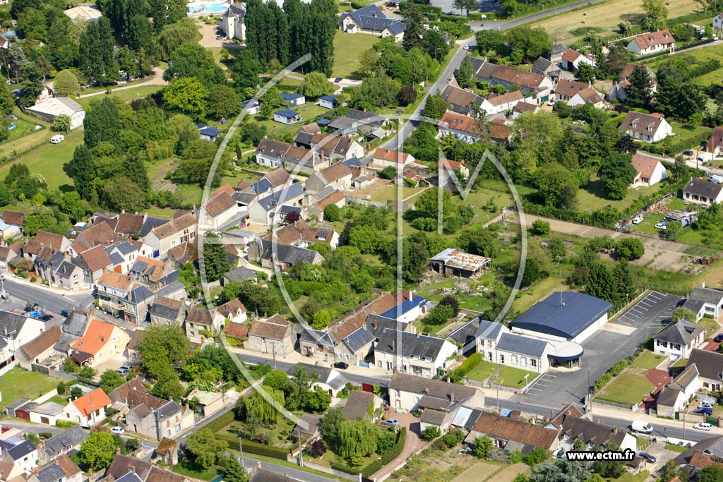 Photo arienne de Muides-sur-Loire (Nationale)