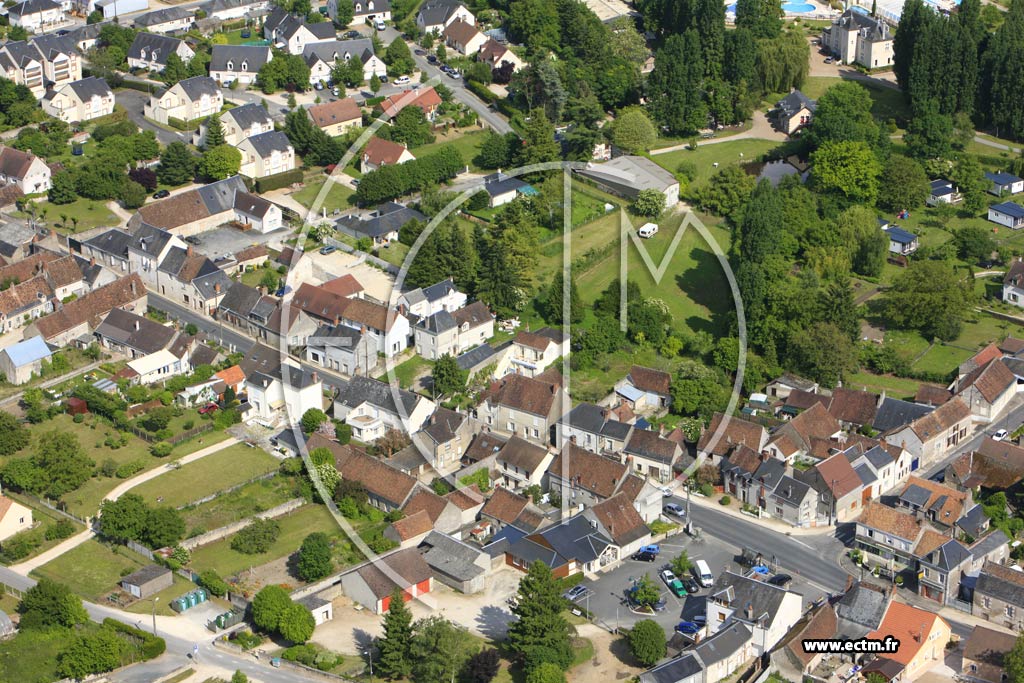 Photo arienne de Muides-sur-Loire (Nationale)