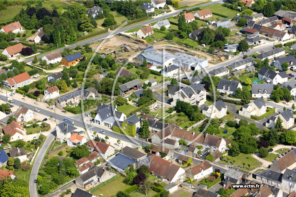 Photo arienne de Muides-sur-Loire (Nationale)