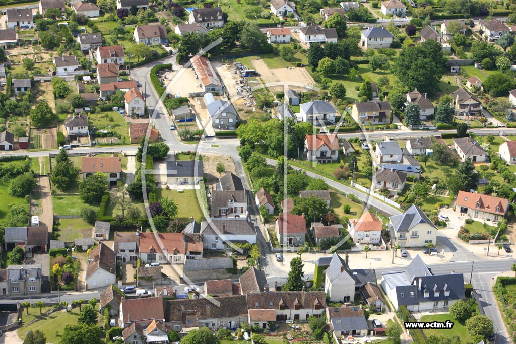 Photo arienne de Muides-sur-Loire (Nationale)