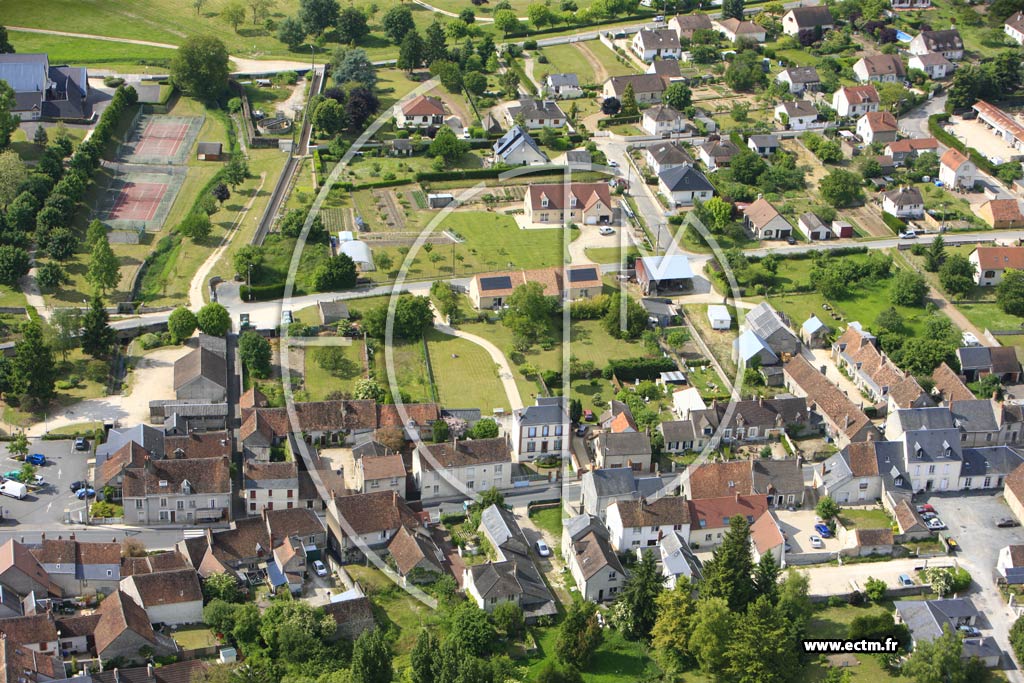 Photo arienne de Muides-sur-Loire (Nationale)