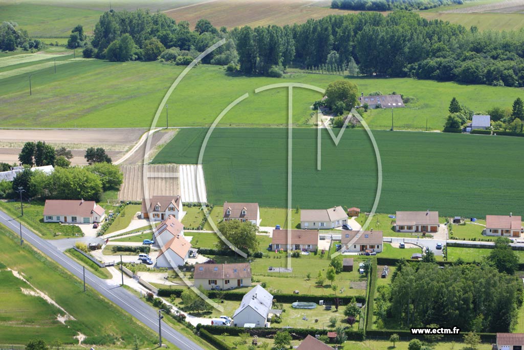 Photo arienne de Ouchamps