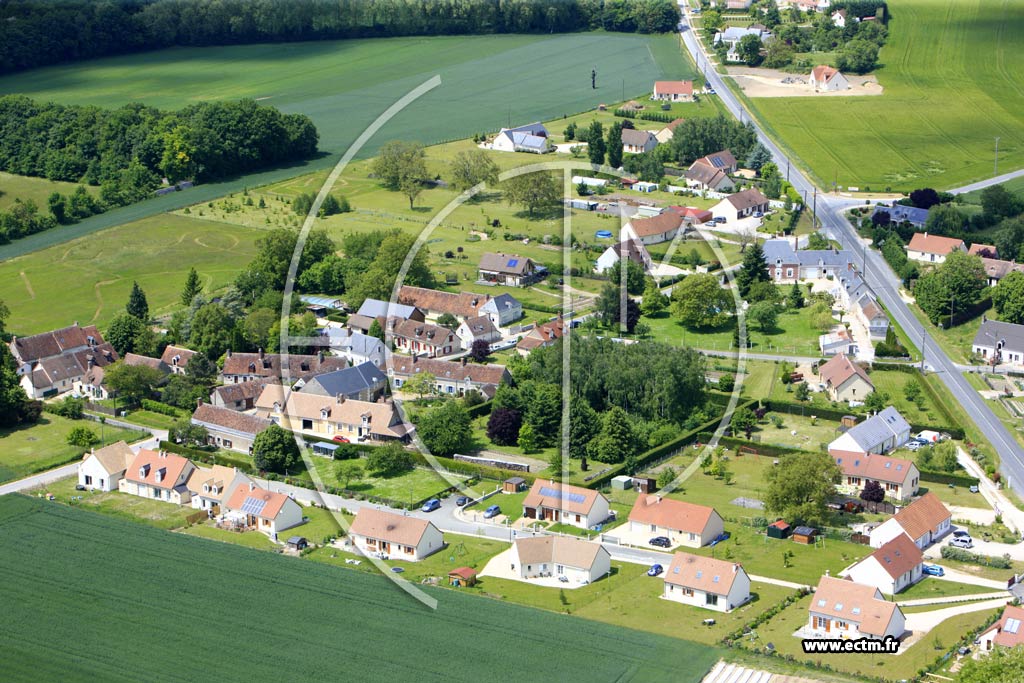 Photo arienne de Ouchamps (La Savonnire)