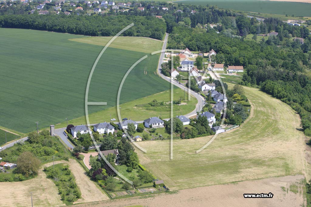 Photo arienne de Saint-Bohaire (Vollerants)