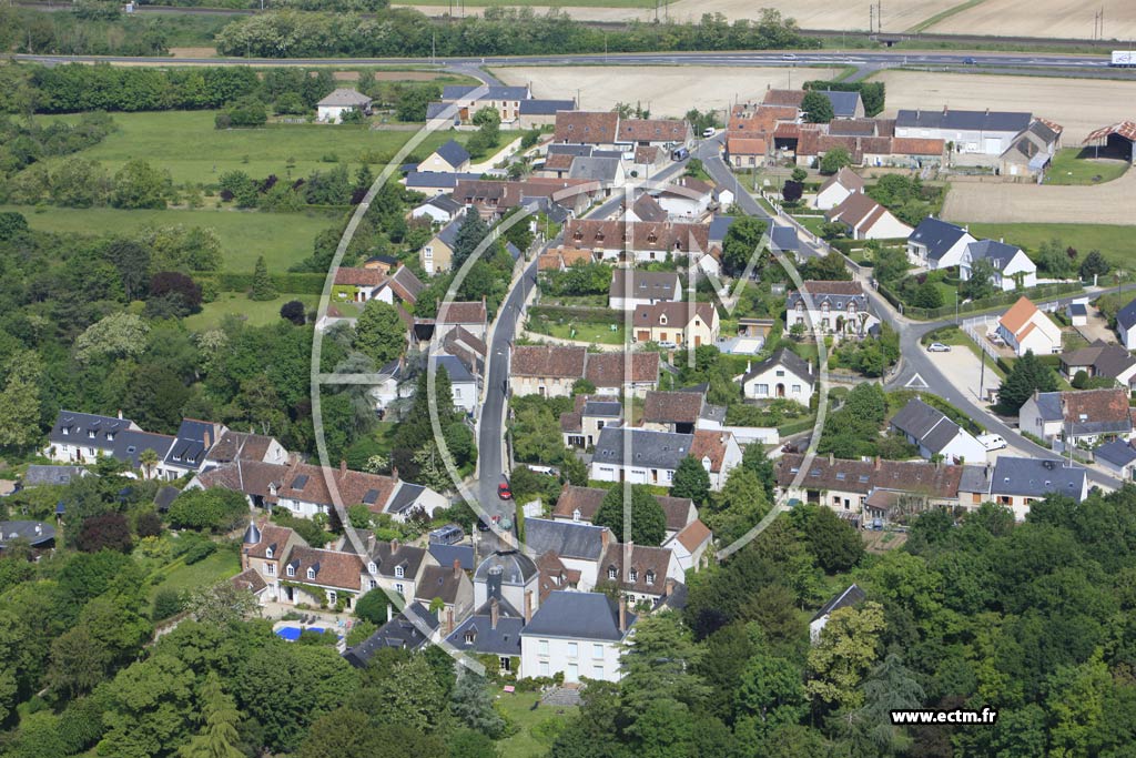 Photo arienne de Saint-Denis-sur-Loire (Mac)