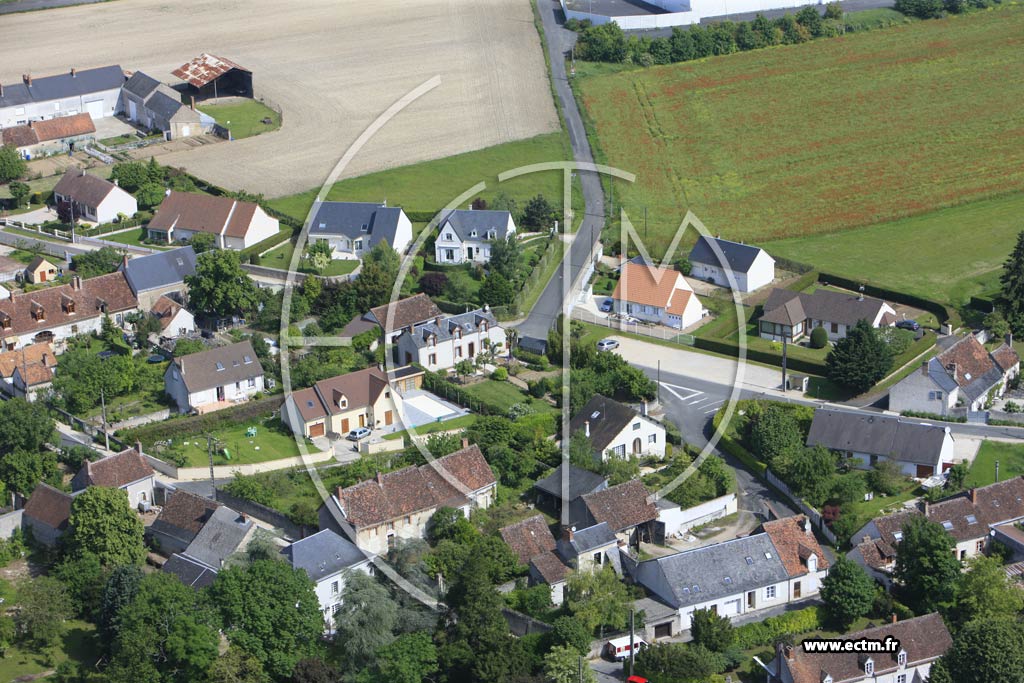 Photo arienne de Saint-Denis-sur-Loire (Mac)