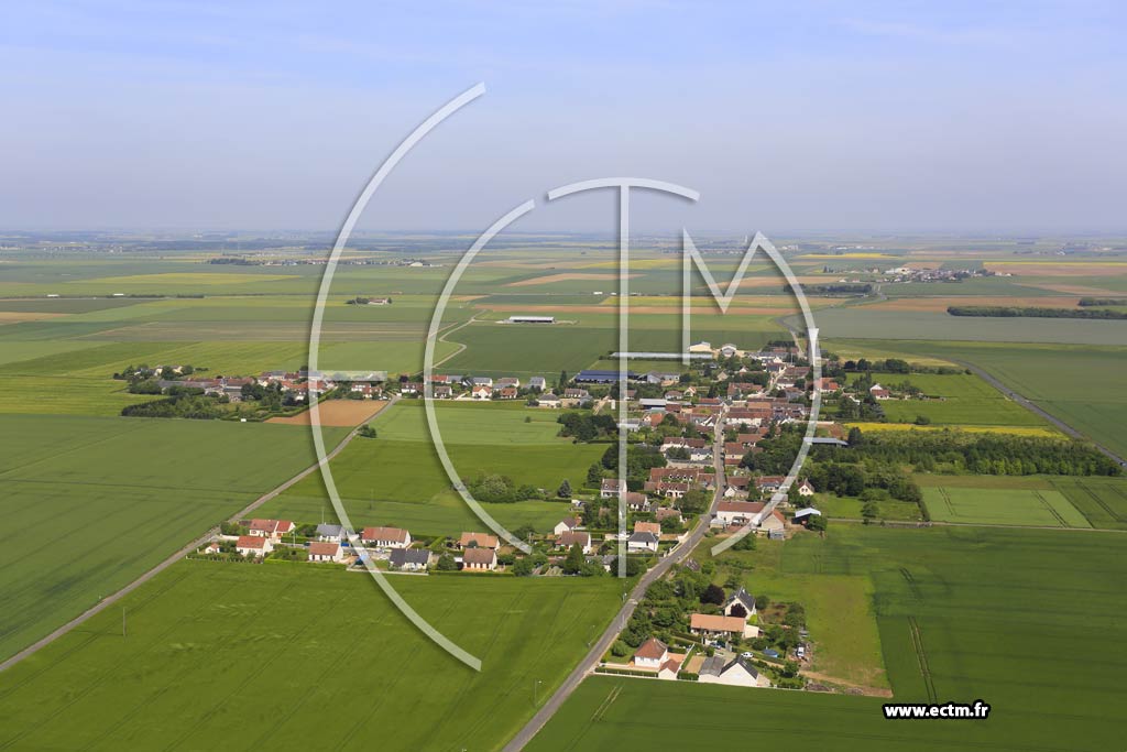 Photo arienne de Saint-Denis-sur-Loire (Villeneuve)