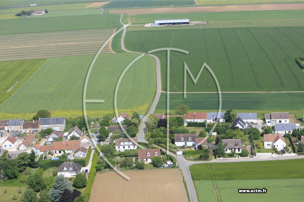 Photo arienne de Saint-Denis-sur-Loire (Villeneuve)