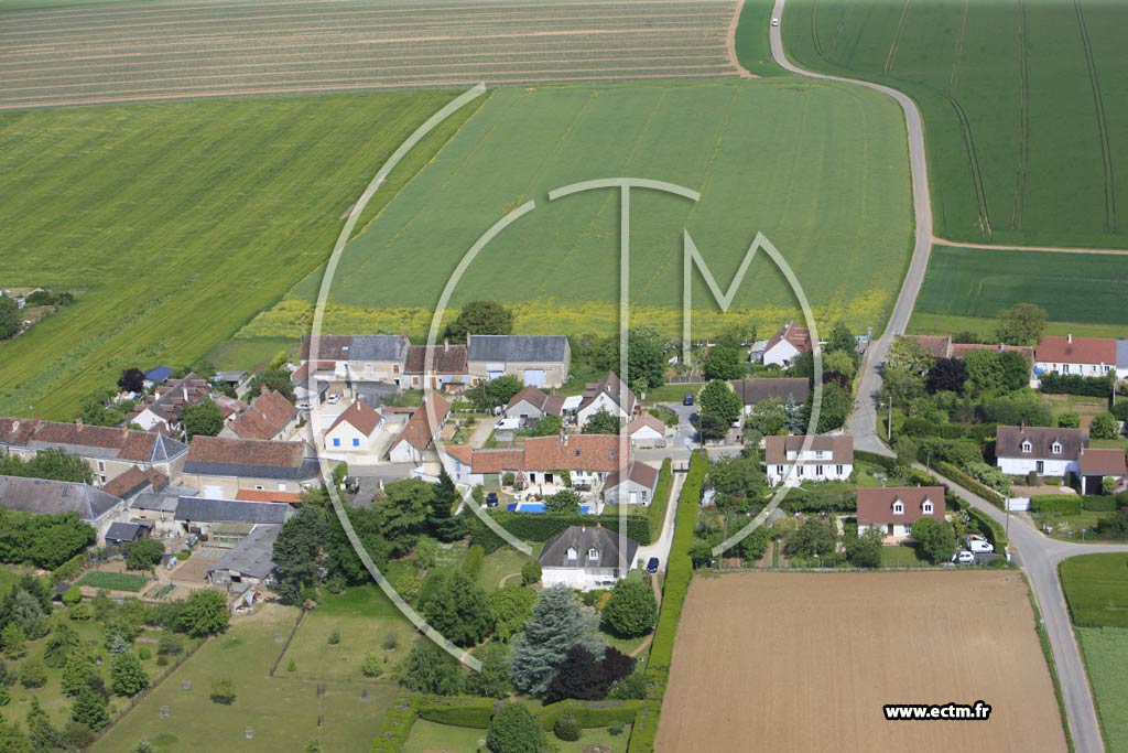 Photo arienne de Saint-Denis-sur-Loire (Villeneuve)