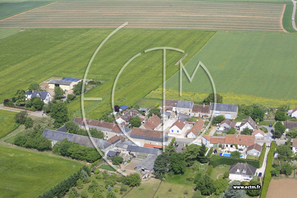 Photo arienne de Saint-Denis-sur-Loire (Villeneuve)
