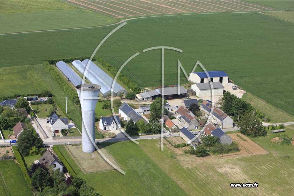 Photo arienne de Saint-Denis-sur-Loire (Villeneuve)