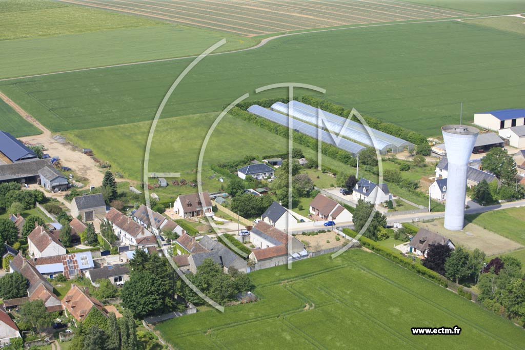 Photo arienne de Saint-Denis-sur-Loire (Villeneuve)