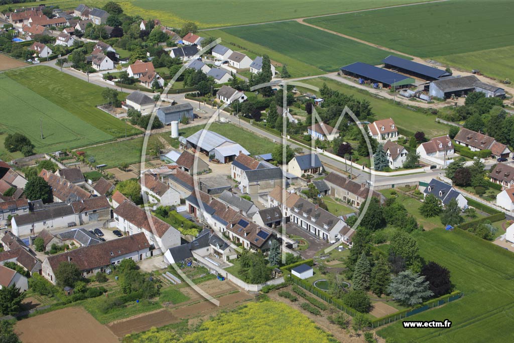 Photo arienne de Saint-Denis-sur-Loire (Villeneuve)