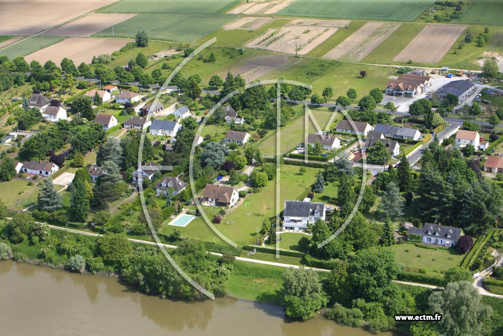 Photo arienne de Saint-Dy-sur-Loire (Halage)