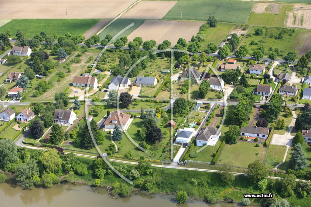 Photo arienne de Saint-Dy-sur-Loire (Halage)