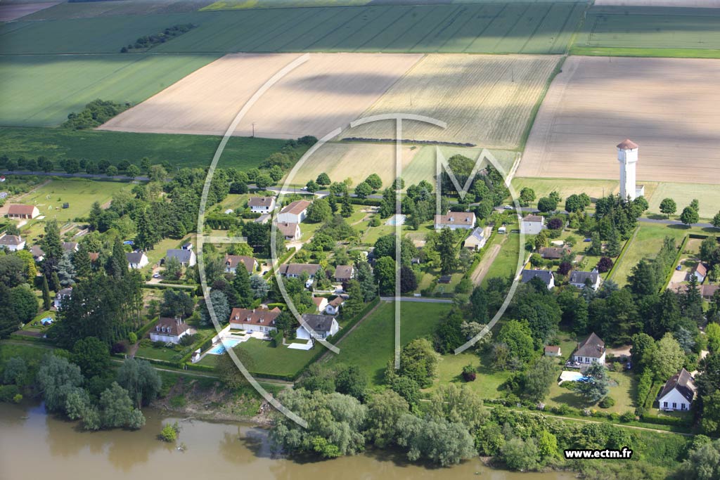 Photo arienne de Saint-Dy-sur-Loire (Halage)