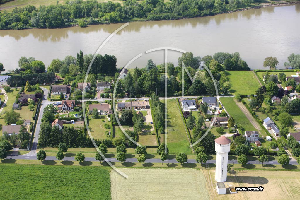 Photo arienne de Saint-Dy-sur-Loire (Route d'Orlans)