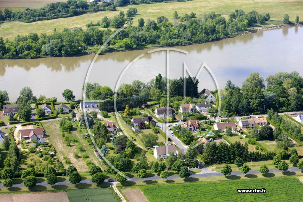 Photo arienne de Saint-Dy-sur-Loire (Route d'Orlans)