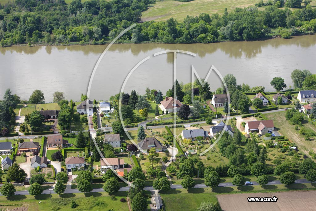 Photo arienne de Saint-Dy-sur-Loire (Route d'Orlans)