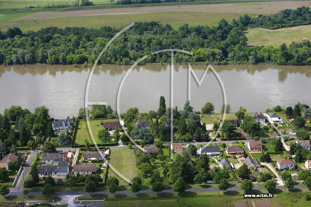 Photo arienne de Saint-Dy-sur-Loire (Route d'Orlans)