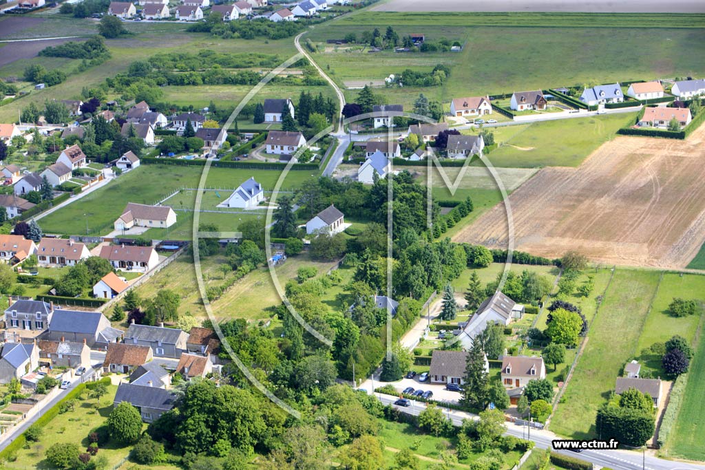 Photo arienne de Saint-Dy-sur-Loire (Route de Blois)