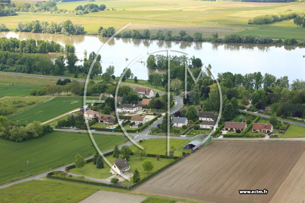 Photo arienne de Saint-Dy-sur-Loire (Route de Blois)