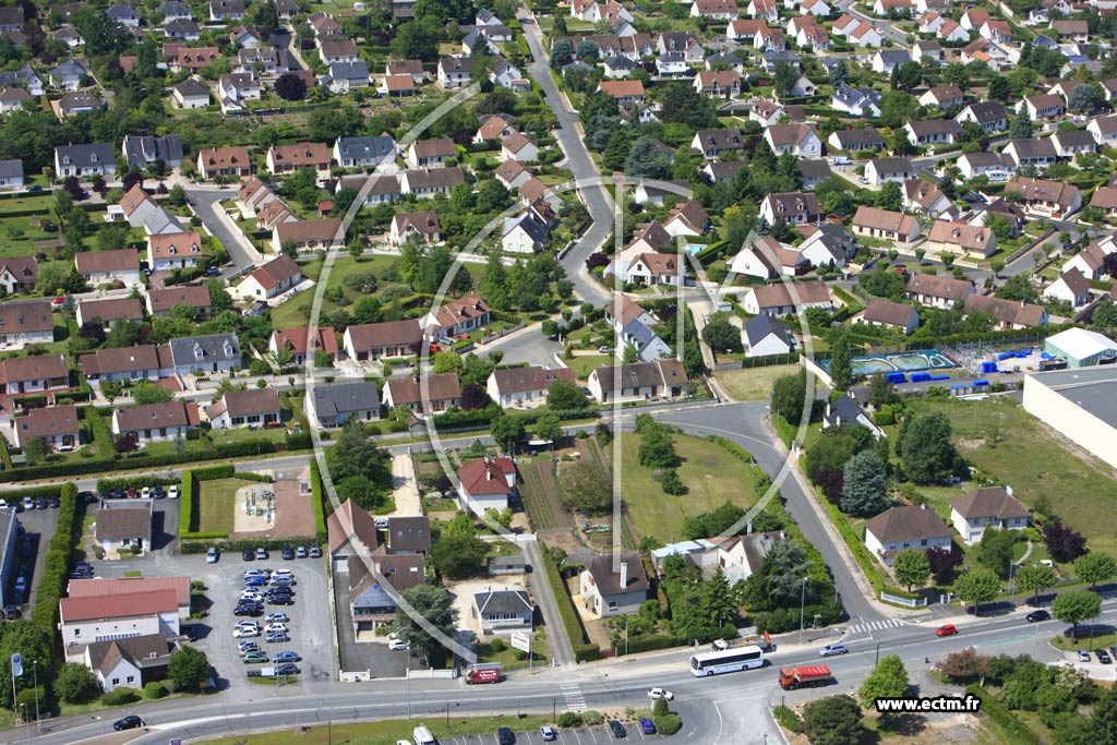 Photo arienne de Saint-Gervais-la-Fort (Alouettes)