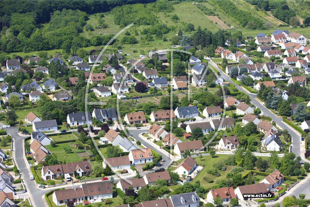 Photo arienne de Saint-Gervais-la-Fort (Alouettes)