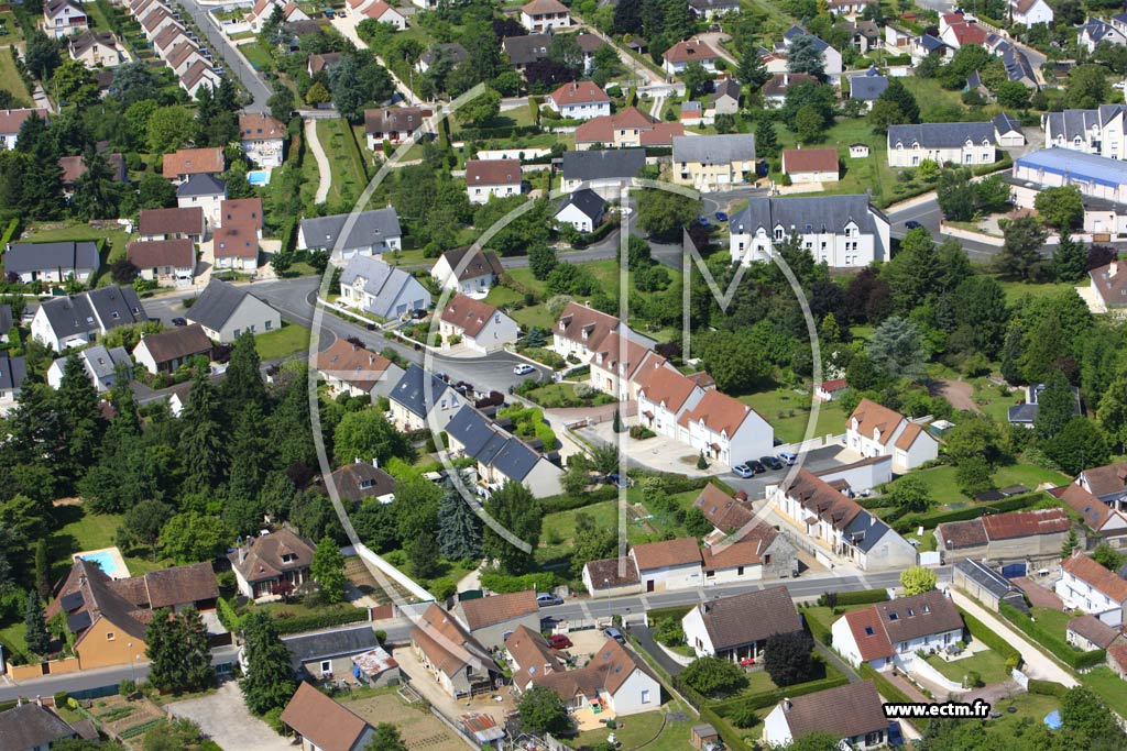 Photo arienne de Saint-Gervais-la-Fort (Ecoles)