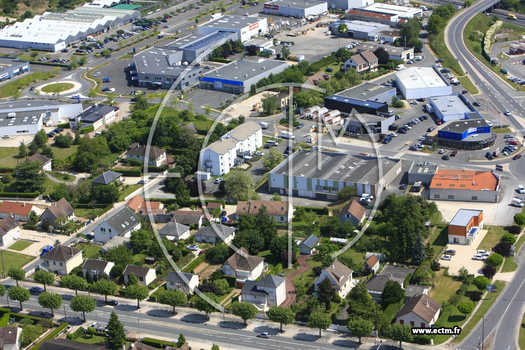 Photo arienne de Saint-Gervais-la-Fort (Les Clouseaux)