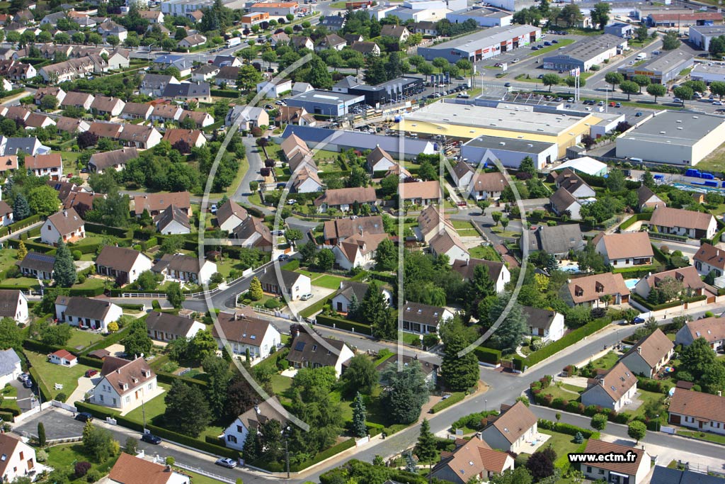 Photo arienne de Saint-Gervais-la-Fort (Les Landiers)
