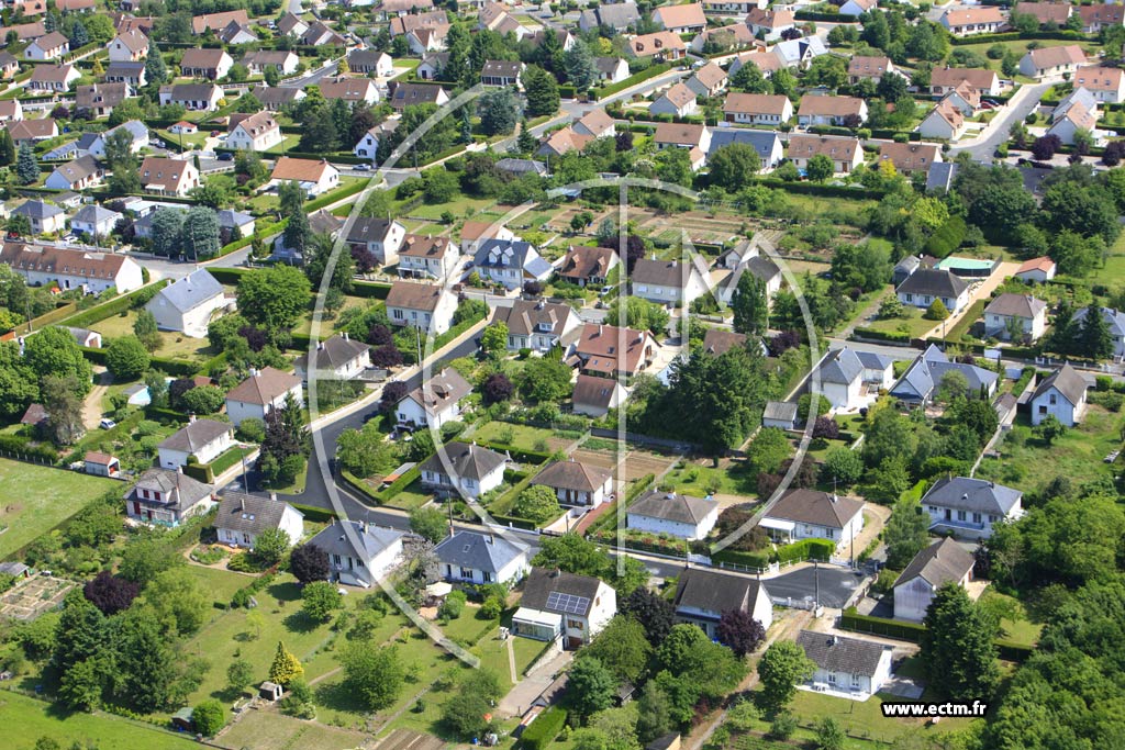 Photo arienne de Saint-Gervais-la-Fort (Les Landiers)