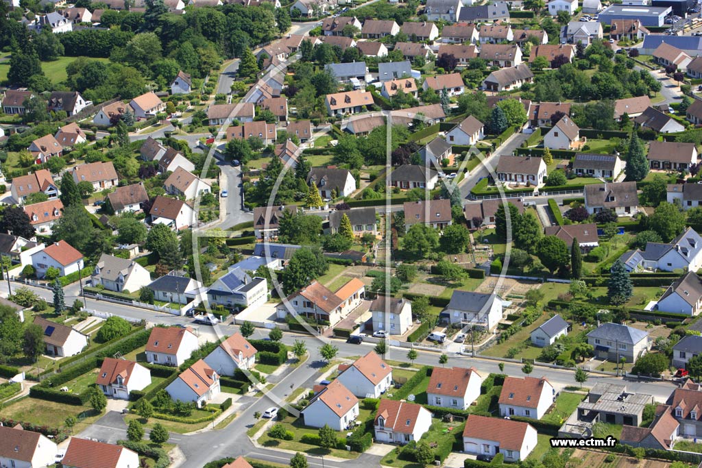 Photo arienne de Saint-Gervais-la-Fort (Les Landiers)