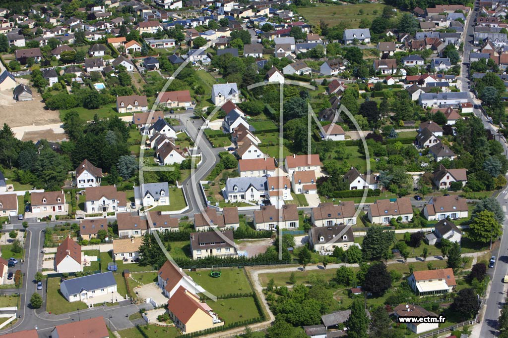 Photo arienne de Saint-Gervais-la-Fort (Les Martinires)