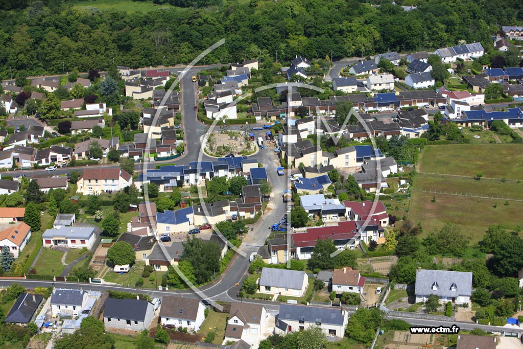 Photo arienne de Saint-Gervais-la-Fort (Les Martinires)