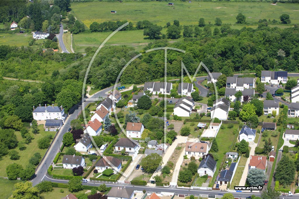 Photo arienne de Saint-Gervais-la-Fort (Les Martinires)