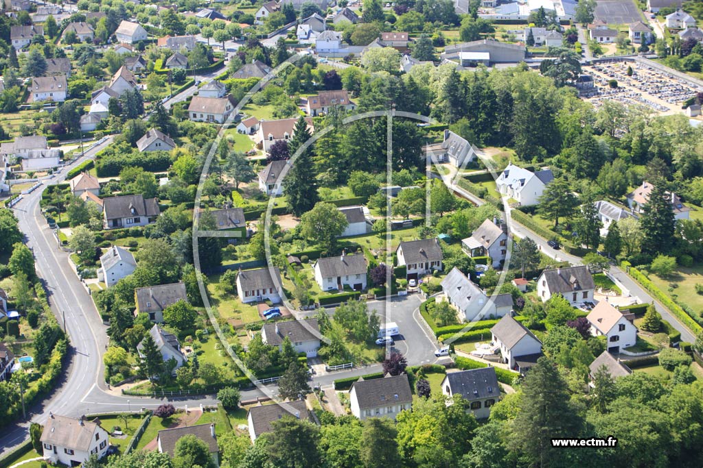 Photo arienne de Saint-Gervais-la-Fort (Val Fleuri)