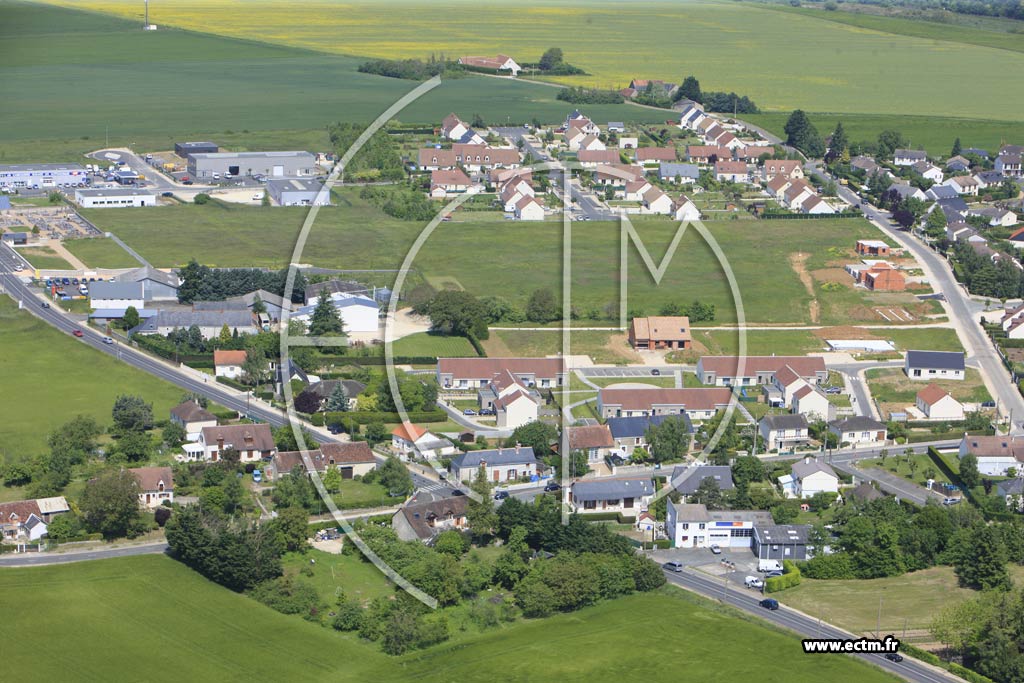 Photo arienne de Saint-Sulpice-de-Pommeray