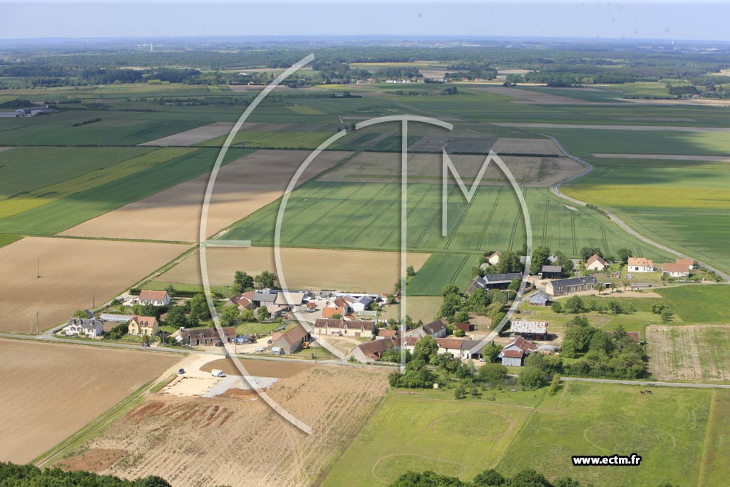 Photo arienne de Thenay (La Serrerie)