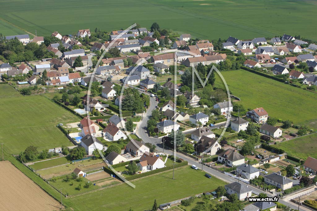 Photo arienne de Villebarou (Villeflanzy)