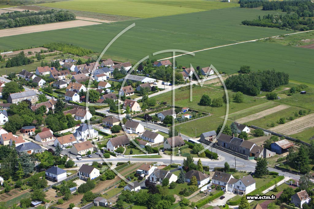 Photo arienne de Vineuil (Villoiseau)