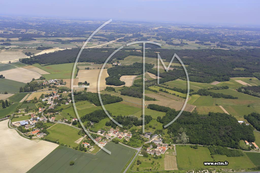 Photo arienne de Beaumont (Brtigny)