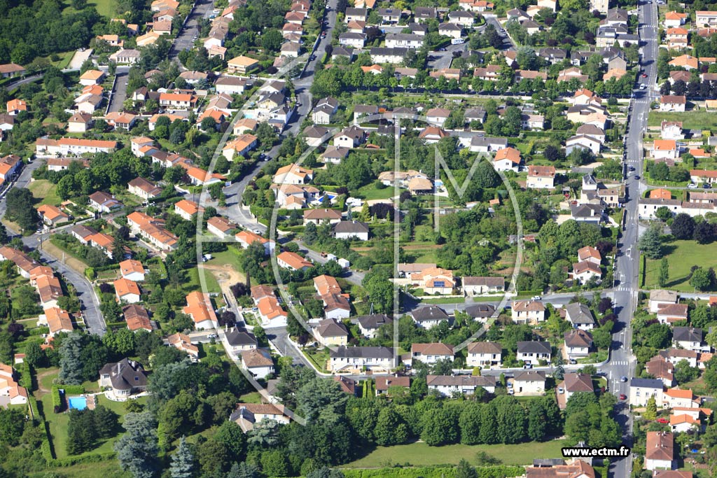 Photo arienne de Bruxerolles