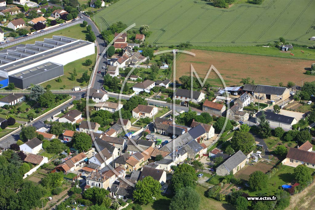 Photo arienne de Cenon-sur-Vienne