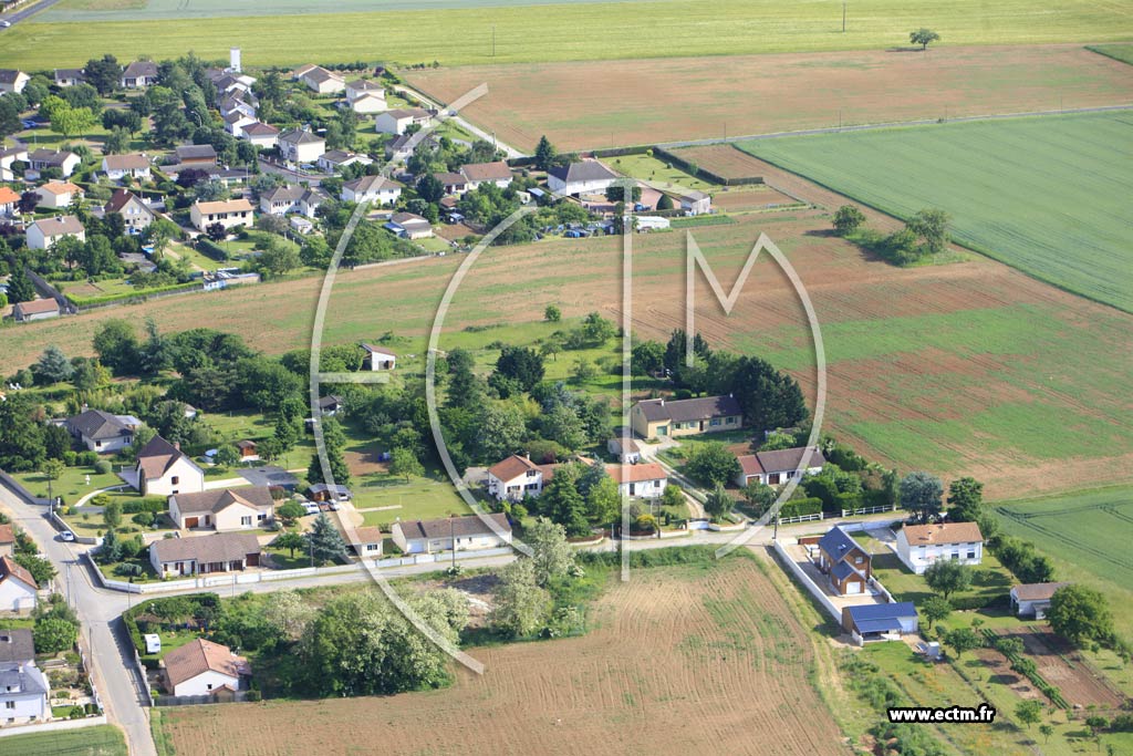 Photo arienne de Cenon-sur-Vienne