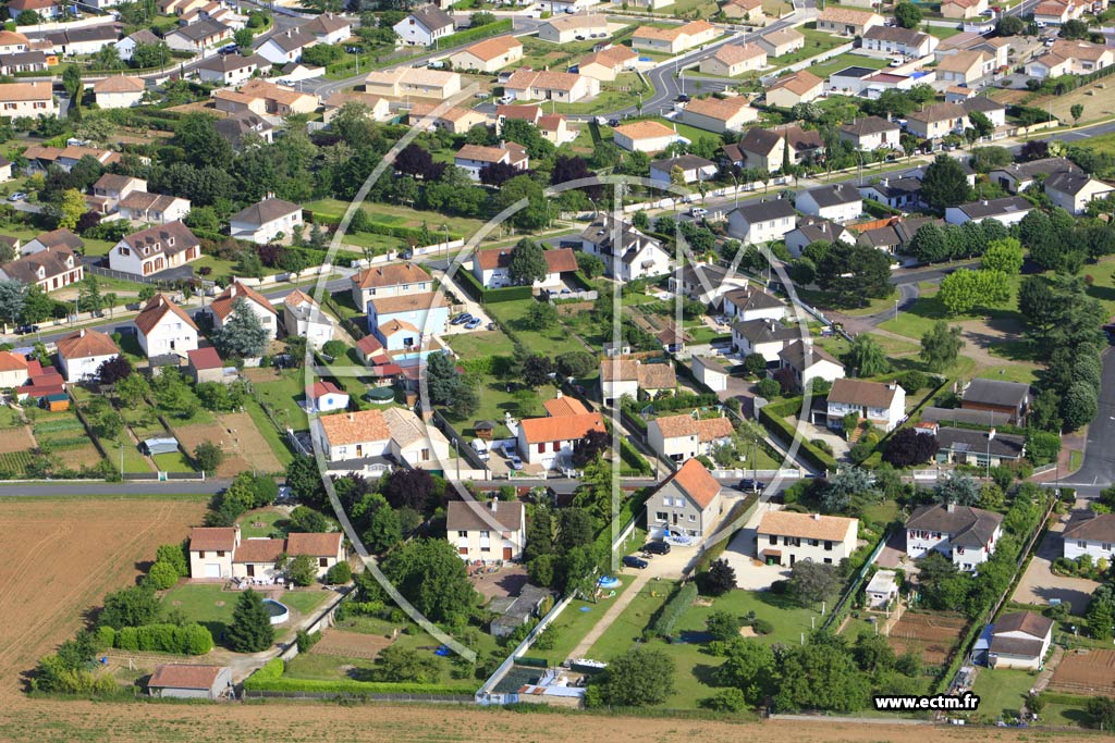 Photo arienne de Cenon-sur-Vienne
