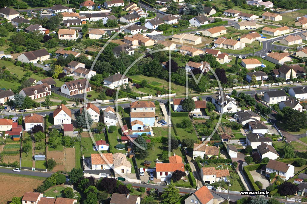 Photo arienne de Cenon-sur-Vienne