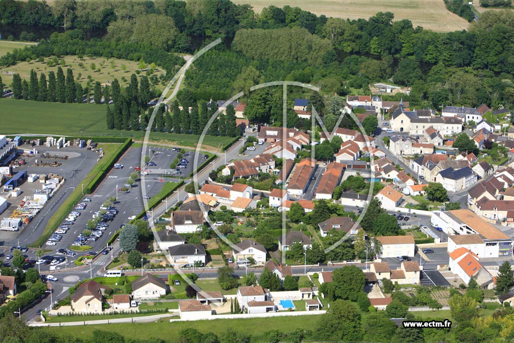 Photo arienne de Cenon-sur-Vienne