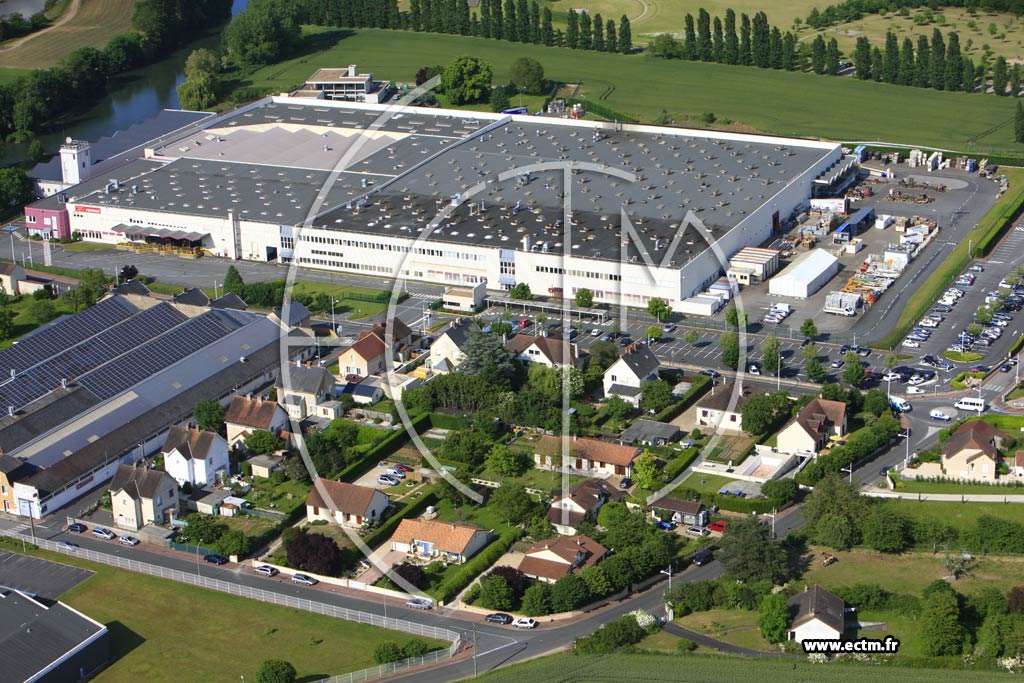 Photo arienne de Cenon-sur-Vienne