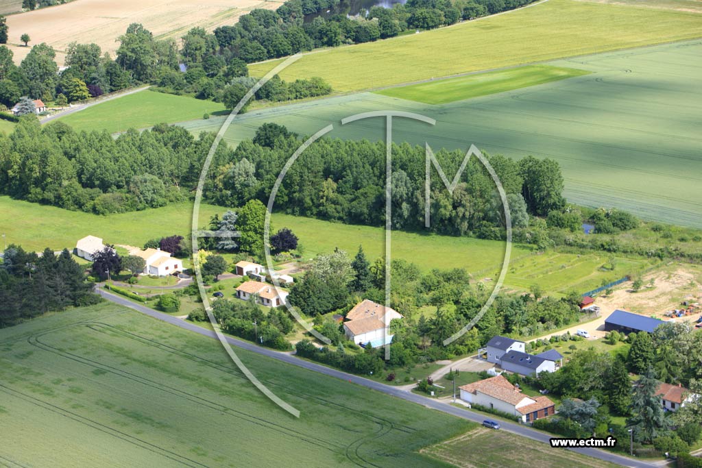 Photo arienne de Cenon-sur-Vienne (Les Jumeaux)